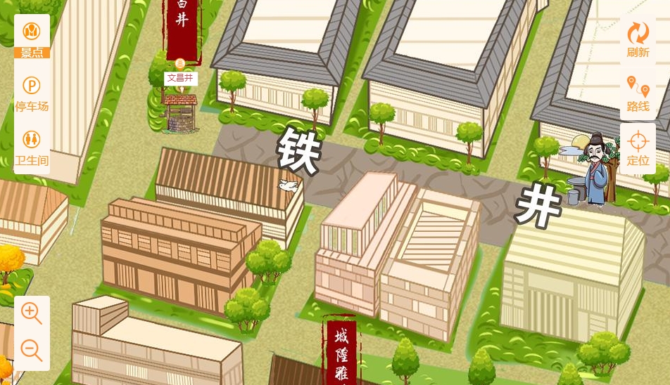 银海智慧景区：手绘地图与语音导览的完美融合